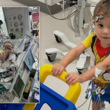 Toddler awaiting heart and lung transplant finds hope at Texas Children’s Hospital in Houston